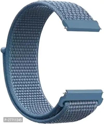 Sacriti Nylon strap universal for all 22 mm watches 22 mm Fabric Watch Strap Blue