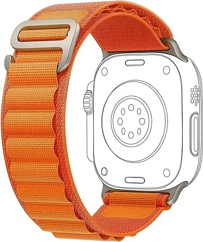 Sacriti Alpine Loop Strap for Watch Series 12345678Ultra Compatible 44 mm Synthetic Watch Strap