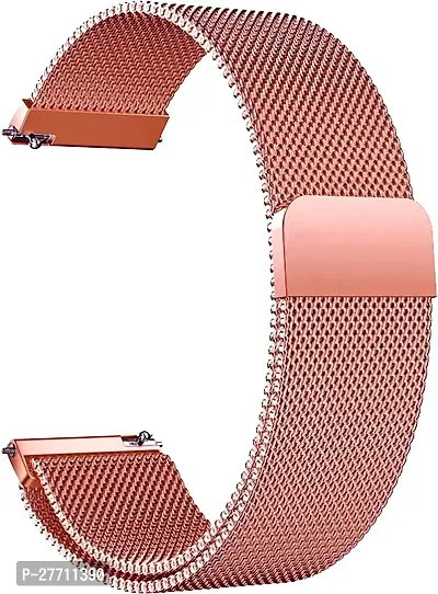 Sacriti Magnetic Chain 22 mm Stainless Steel Watch Strap Rose Gold-thumb0