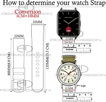 Sacriti Strap Compatible with AmazfitGTS2MiniBipProLiteGTS22eBipSGalaxy Watch 22 mm Silicone Watch Strap Navy Bluepack of 2-thumb2