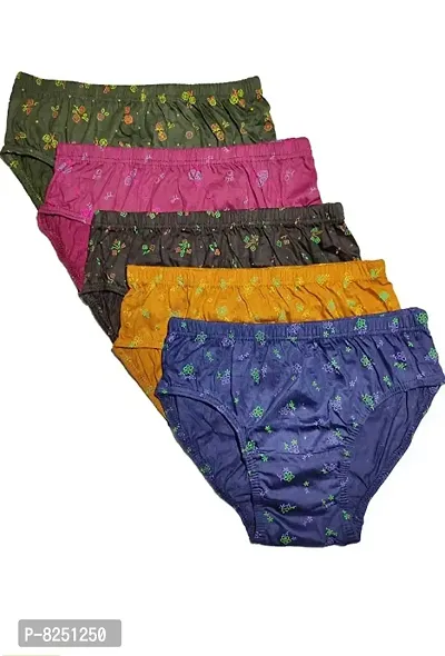 Women Cotton Hipster Panty - Pack of 5-thumb0