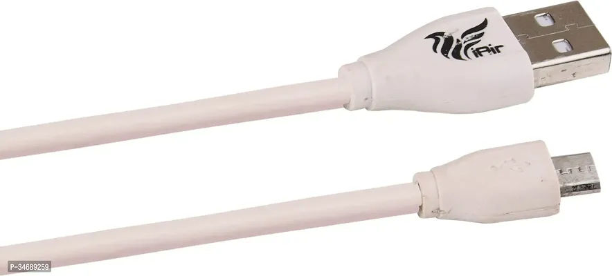 White Micro USB Cable For Charging-thumb3