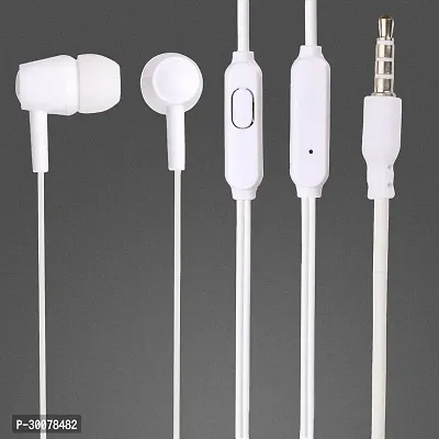 Modern In-Ear Wired Earphones With Mic