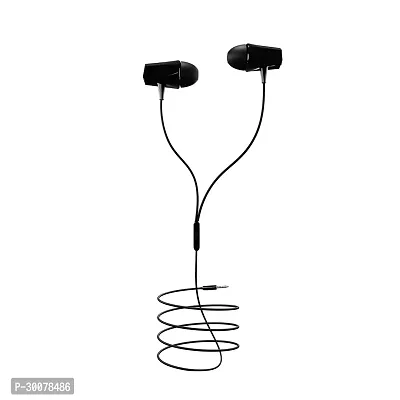 Modern In-Ear Wired Earphones With Mic