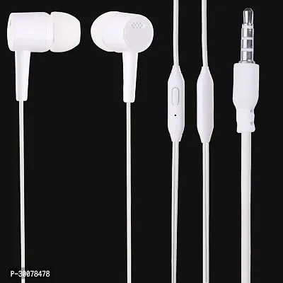 Modern In-Ear Wired Earphones With Mic