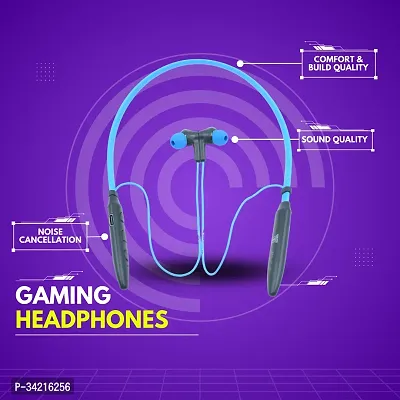 Curve Pro 25 Hrs Playtime Super Bass Dual Pairing 10mm Driver IPX4 Bluetooth Headset-thumb3