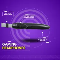 Curve Pro 25 Hrs Playtime Super Bass Dual Pairing 10mm Driver IPX4 Bluetooth Headset-thumb3