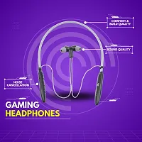 Curve Pro 25 Hrs Playtime Super Bass Dual Pairing 10mm Driver IPX4 Bluetooth Headset-thumb2