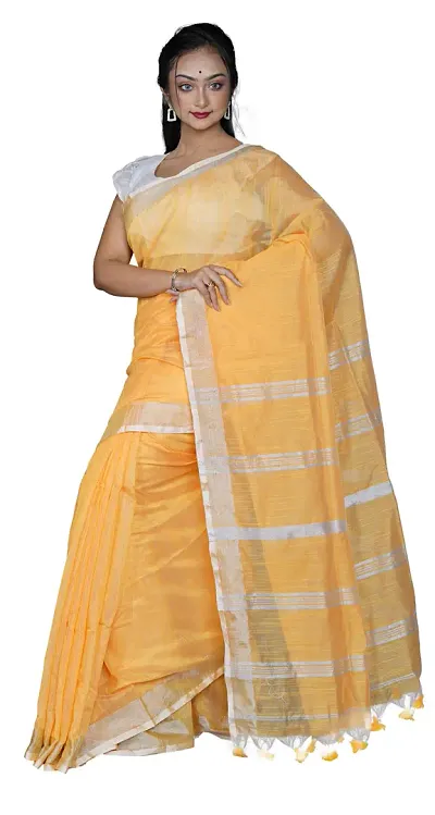 Best Selling Cotton Saree with Blouse piece 