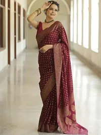 Stylish Saree with Blouse Piece for Women-thumb3