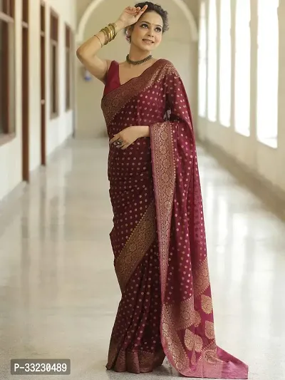 Stylish Saree with Blouse Piece for Women-thumb4