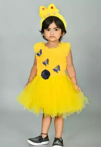 Fabulous Net Frocks For Girls