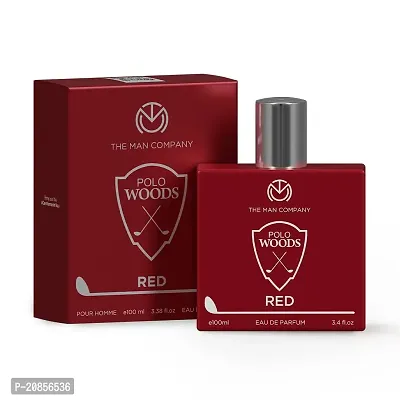 The Man Company EDP For Men 100ml Polo Red | Premium Perfume | Long-lasting Fragrance | Perfect For Men | Citrusy, Earthy and Woody | Made With Essential Oils-thumb0