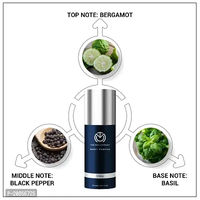 The Man Company Bleu Perfume for Men | Long Lasting Fragrance | No Gas Deodorant Combo Set for Men | Luxury Premium Body Spray - 120ml * 2-thumb2