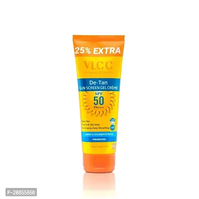 VLCC De Tan SPF 50 PA+++ Sunscreen Gel Cream - 100 g-thumb0