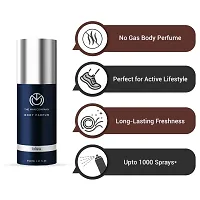 The Man Company Body Perfume For Men - Bleu | No Gas Deodorant | Long Lasting Fragrance | Body Spray For Men - 120ml-thumb3