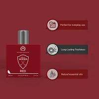 The Man Company EDP For Men 100ml Polo Red | Premium Perfume | Long-lasting Fragrance | Perfect For Men | Citrusy, Earthy and Woody | Made With Essential Oils-thumb3