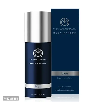 The Man Company Body Perfume For Men - Bleu | No Gas Deodorant | Long Lasting Fragrance | Body Spray For Men - 120ml-thumb0