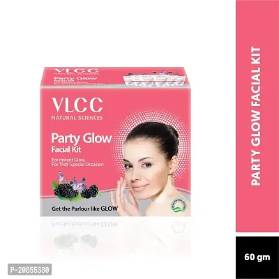 VLCC Party Glow Facial Kit for Instant Glow (60gm)-thumb3