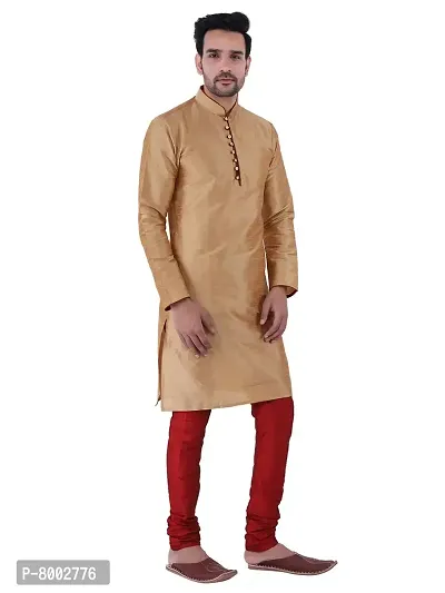 Sadree Men's Silk Kurta Pajama-thumb5