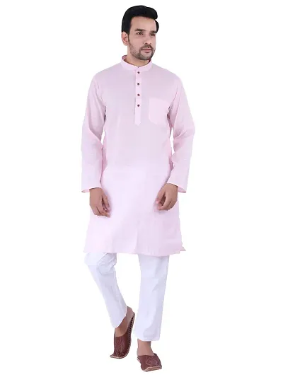 Must Have Cotton Blend Kurta Sets For Men 