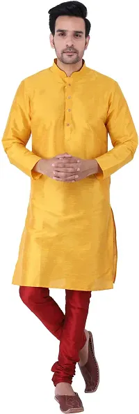 New Launched silk dupion Kurta Sets For Men 