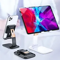 Adjustable  Foldable Cell Phone Tablet Stand Anti Slip Foldable Mobile Holder-thumb2