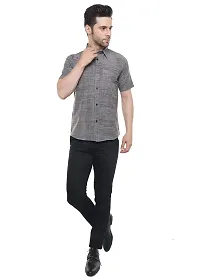 SWADESHI COLLECTION Shirt (M, Grey)-thumb4