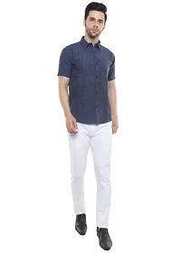 SWADESHI COLLECTION Shirt (M, Blue)-thumb2