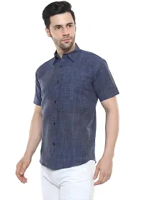 SWADESHI COLLECTION Shirt (M, Blue)-thumb3