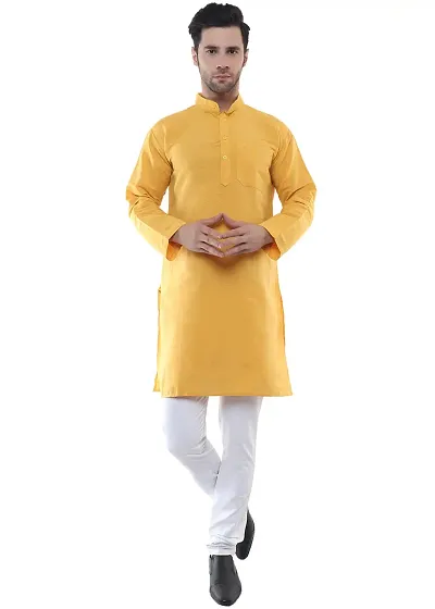 Hot Selling cotton kurtas For Men 