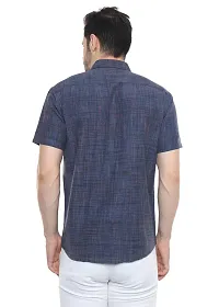 SWADESHI COLLECTION Shirt (M, Blue)-thumb1