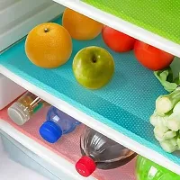 Fridge liner mats - Refrigerator shelf liners (Pack of 6)-thumb1