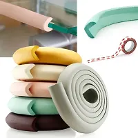 The Baby Proofing Edge Guard Roll| Child Safety Edge/Corner Protector| Soft Foam Bumper Guard | 2 metre/ 6.5 ft Pre-Taped Extra Wide Strip-thumb2