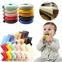 The Baby Proofing Edge Guard Roll| Child Safety Edge/Corner Protector| Soft Foam Bumper Guard | 2 metre/ 6.5 ft Pre-Taped Extra Wide Strip-thumb1