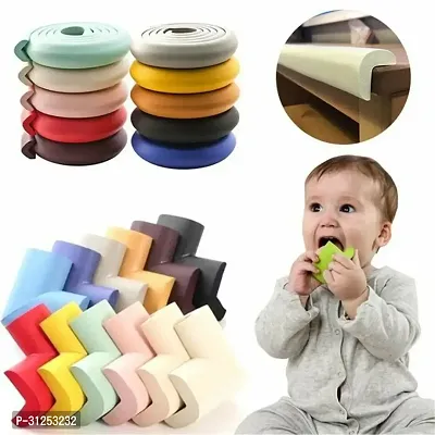 The Baby Proofing Edge Guard Roll| Child Safety Edge/Corner Protector| Soft Foam Bumper Guard | 2 metre/ 6.5 ft Pre-Taped Extra Wide Strip-thumb2