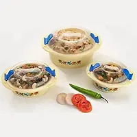 Hot N Fresh Plastic Casserole set (Set of 3)-thumb1