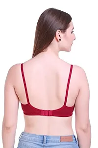 Body Figure Full Support Seamed Wirefree Bra-thumb3