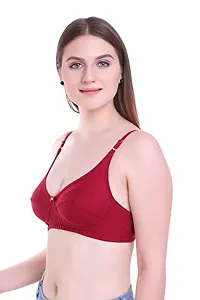 Body Figure Full Support Seamed Wirefree Bra-thumb1