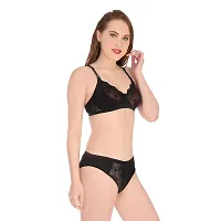 Body Figure Antibacterial and Alluring Normal to Plus Size Lingerie Set-thumb2