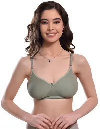 BF BODY FIGURE Women Full Coverage Non Padded Bra (Multicolor) - Full Support Regular Cotton Bra for Women  Girl, Non-Wired, Wirefree, Adjustable Straps, Anti Bacterial-thumb4