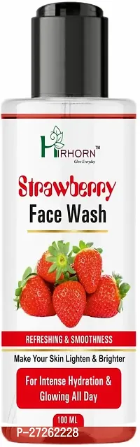 Strawberry Glow Foaming Facewash For Soft And Bright Skin Face Wash, Pack Of 1