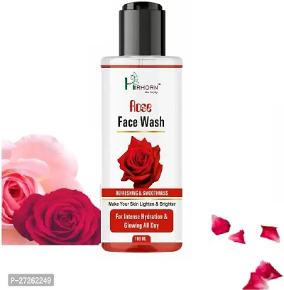 Rose Brightening Face Wash For Men And Women, Pack Of 1-thumb0