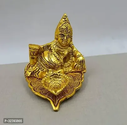 Kuber Statue Deepam Oil lamp for Good Luck Showpiece-thumb0