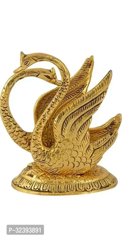 Metal Swan Duck Shape Showpiece-thumb0