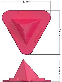 Pyramid Shape Mobile Holder Desktop(Color as per Availability)-thumb1