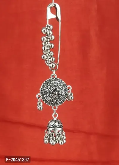 Oxidised Saree pin for women