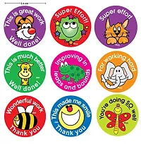 Asmi Collections Smiley Emoji Stickers - Set of 144-thumb1