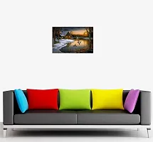 Asmi Collections A Beautiful Nature Canvas Painting - Frameless-thumb1