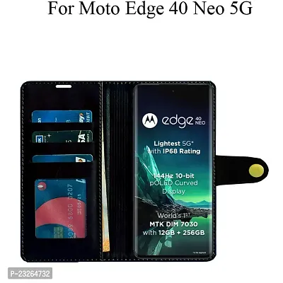 MAXSHAD Flip Cover For MOTO EDGE 40 NEO 5G MOTOROLA EDGE 40 NEO 5G-thumb3